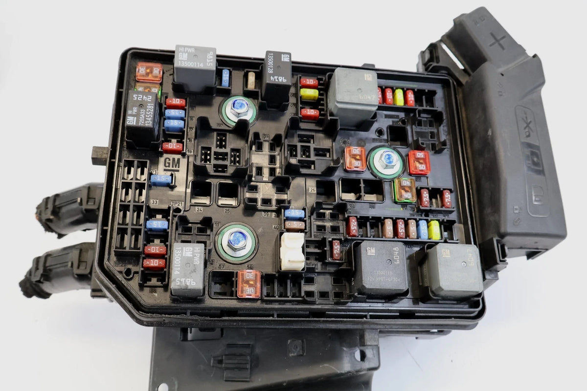 2016-2018 CHEVROLET CRUZE 1.4 TURBO ENGINE FUSE BOX COMPARTMENT BLOCK 42571925