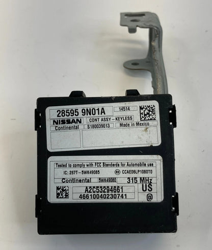 2009-2014 NISSAN MAXIMA 09-12 ALTIMA KEYLESS ENTRY CONTROL MODULE 28595-9N01A