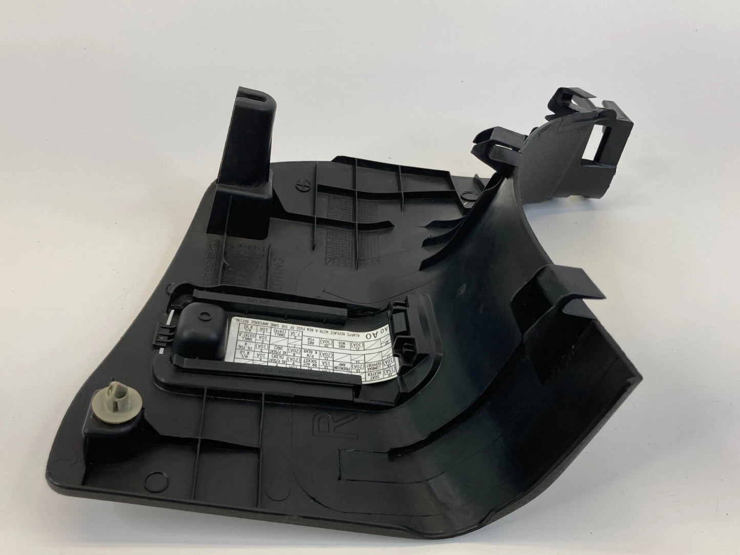 2008-2012 HONDA ACCORD CROSSTOUR RIGHT COWL KICK PANEL LID FUSE TRIM 83111-TA0