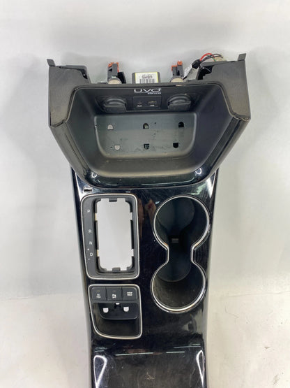 2014 2015 KIA SORENTO CENTER CONSOLE SHIFTER TRIM CUP HOLDER BEZEL BLACK OEM
