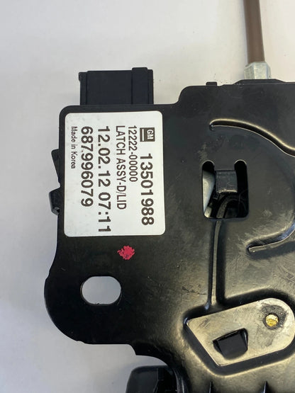 2011-2019 CHEVROLET CRUZE REAR TRUNK LID LOCK LATCH ACTUATOR 13501988 OEM