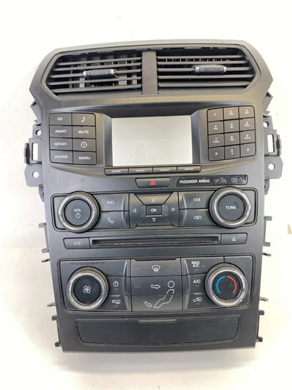 2016-2019 FORD EXPLORER RADIO & CLIMATE CONTROL PANEL ASSY JB5T-18A802-BD