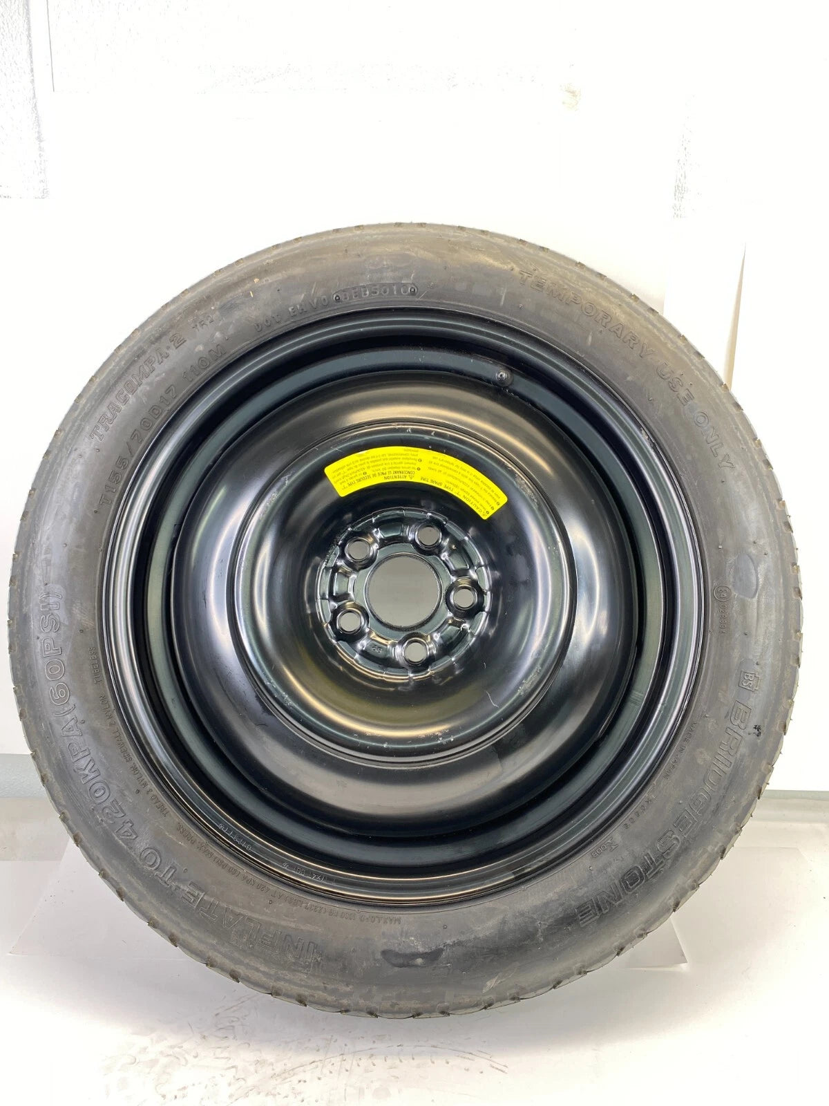 2009-2013 SUBARU FORESTER SPARE TIRE RIM WHEEL COMPACT DONUT T155/70D17 110M