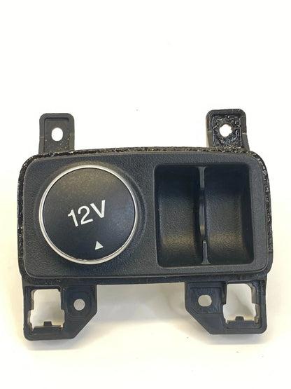 2012-2014 FORD FOCUS CENTER CONSOLE 12V POWER OUTLET SOCKET W COIN HOLDER OEM