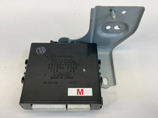 2006-2008 LEXUS RX400H MULTIPLEX NETWORK DOOR CONTROL MODULE 89940-48070 OEM
