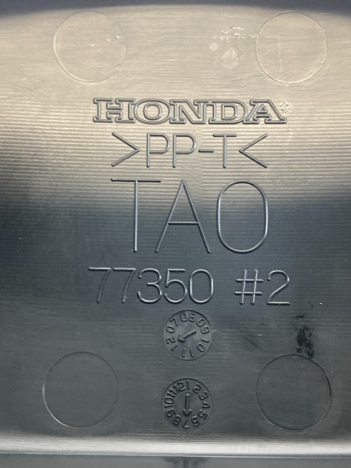 08-12 Honda Accord Cluster Speedo & Steering Column Cover Trim Bezel 77350-TA0