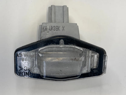 2007-2013 ACURA MDX 2004-2008 TL REAR LICENSE PLATE LIGHT LAMP ASSEMBLY OEM