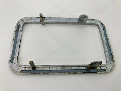 2008-2012 FORD ESCAPE CENTER CONSOLE SHIFTER BEZEL TRIM SURROUND CHROME OEM