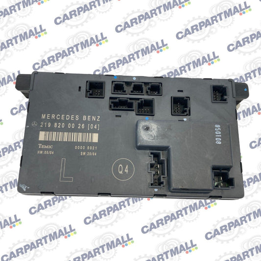 2005-2011 Mercedes-Benz CLS500 Front Left Side Door Computer Control Module Unit