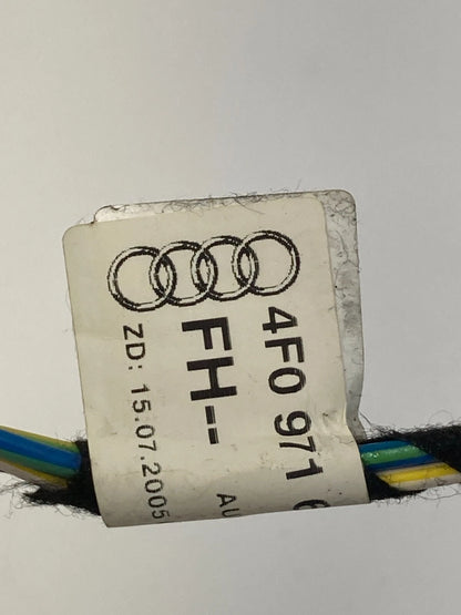 05-11 AUDI A6 QUATTRO FRONT RIGHT POWER WINDOW MOTOR WIRE HARNESS 4F0-97-687 OEM