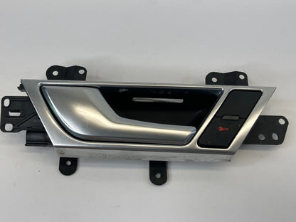 05-11 AUDI A6 QUATTRO REAR LEFT INNER DOOR HANDLE W/ LOCK SWITCH 4F0-839-019 OEM