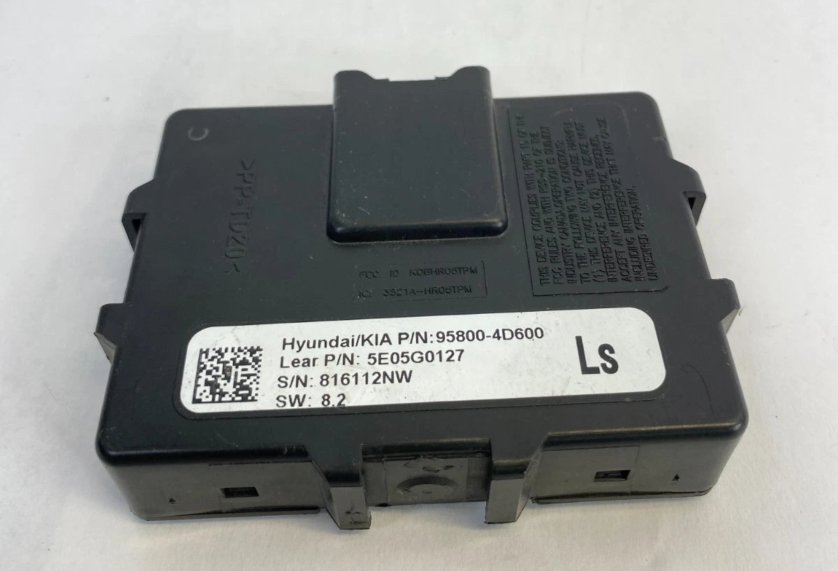 06-10 HYUNDAI ELANTRA 2.0L TPMS TIRE PRESSURE MONITORING MODULE 95800-4D600 OEM