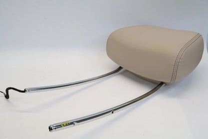 14-16 MERCEDES-BENZ E350 E250 FRONT LEFT & RIGHT SEAT HEADREST HEAD REST BEIGE