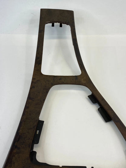 2006 06 BMW 3-SERIES 330I CENTER CONSOLE SHIFTER TRIM PANEL BEZEL 7129547 OEM