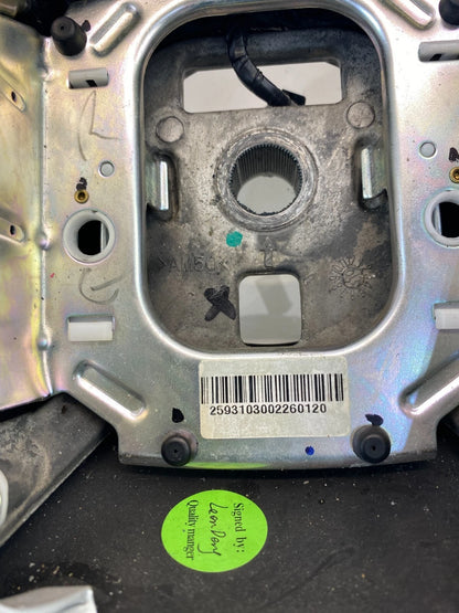 09-12 CHEVROLET TRAVERSE STEERING WHEEL W/ BUTTON RADIO VOLUME & CRUISE CONTROLS