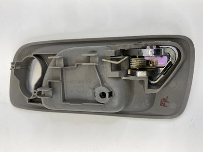 1999-2004 HONDA ODYSSEY FRONT RIGHT SIDE INTERIOR DOOR HANDLE LEVER W BEZEL OEM