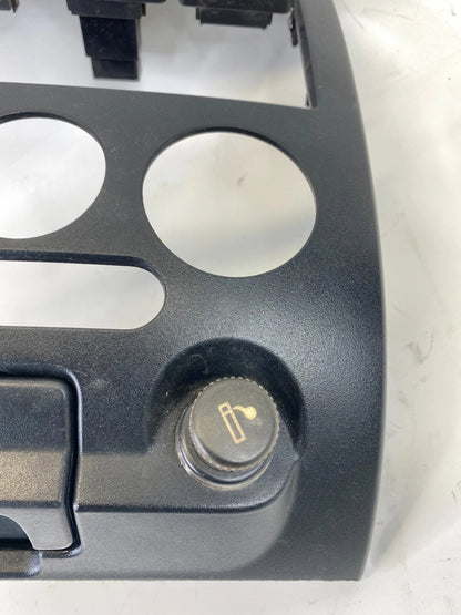 2003-2005 KIA RIO DASH RADIO CLIMATE CONTROL BEZEL COVER TRIM ASH TRAY OEM
