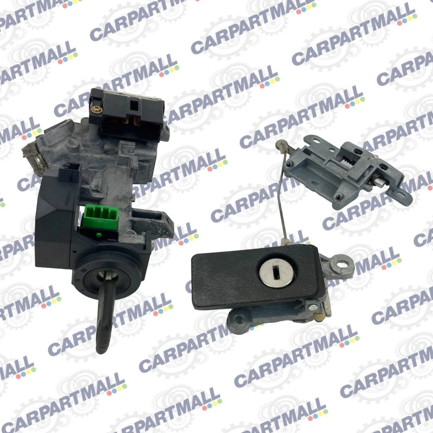 03-07 HONDA ACCORD 2.4L M/T IGNITION SWITCH LOCK CYLINDER KEY & GLOVE BOX HANDLE