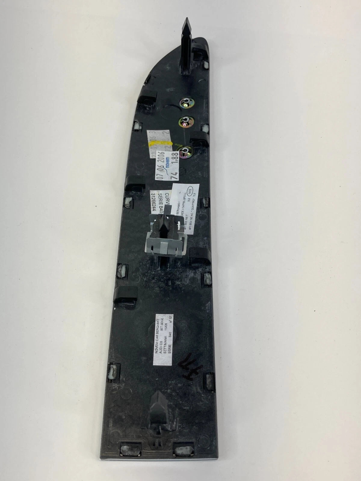 2005-2011 AUDI A6 QUATTRO DASH RIGHT SIDE COVER BEZEL PANEL TRIM MOLDING OEM