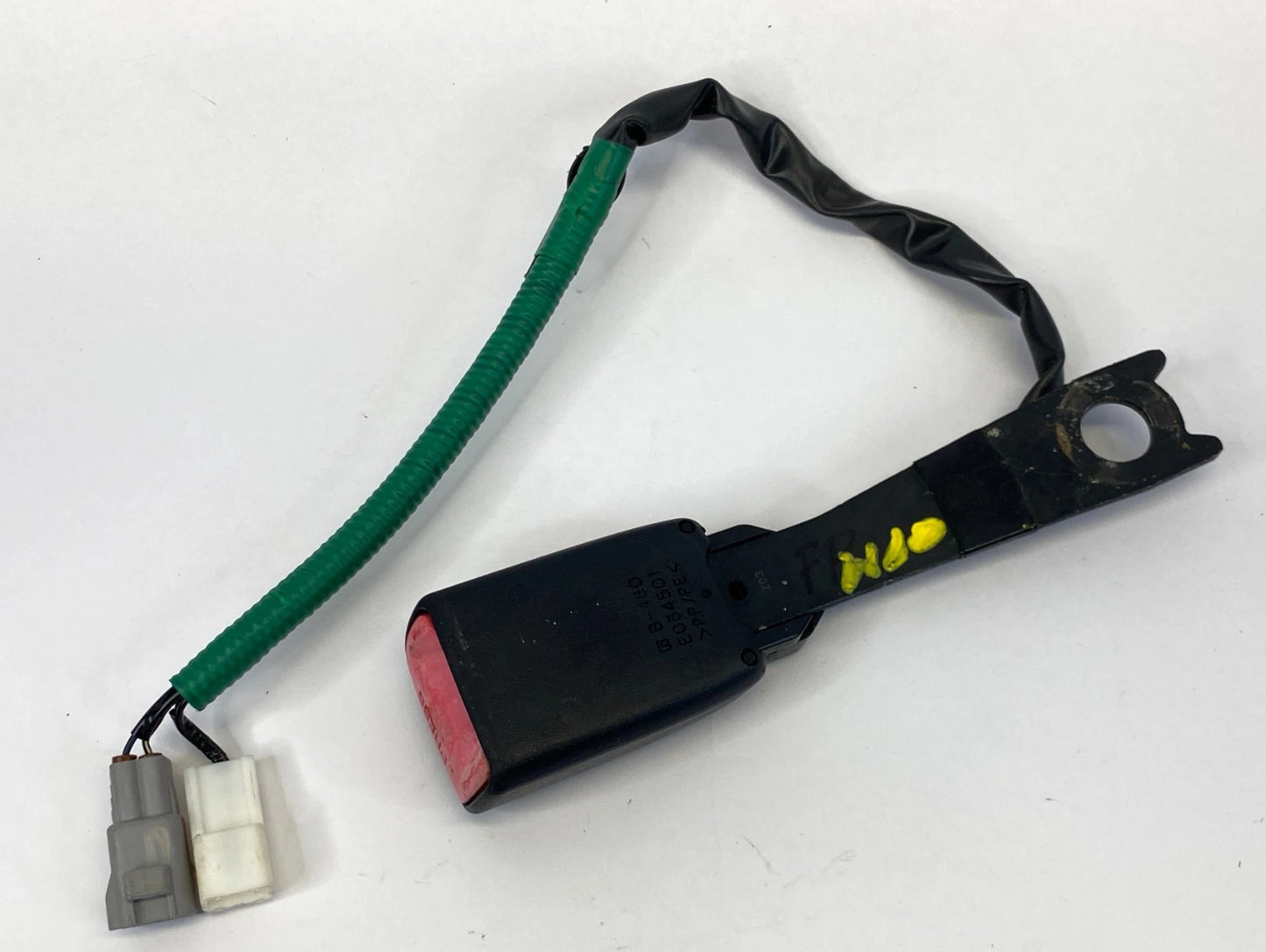 2006-2013 LEXUS IS250 IS350 FRONT RIGHT PASSENGER SEAT BELT BUCKLE BLACK OEM