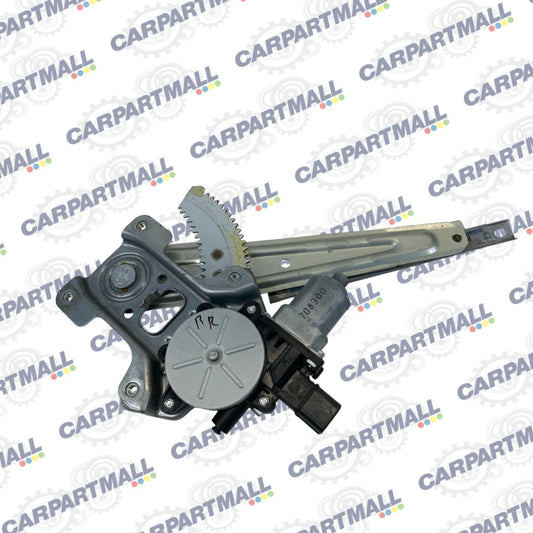 2008-2011 MITSUBISHI LANCER REAR RIGHT SIDE DOOR WINDOW MOTOR W/ REGULATOR OEM