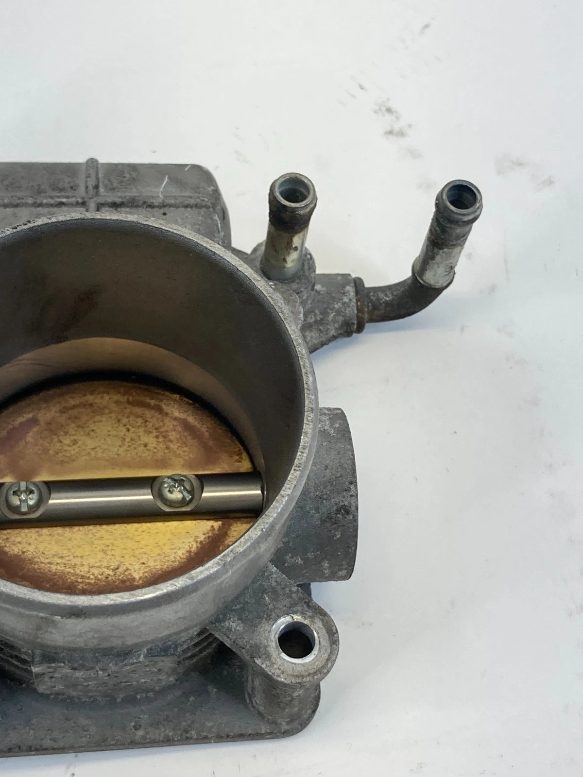2008-2013 INFINITI G37 3.7L LEFT THROTTLE BODY THROTTLE VALVE ASSY OEM