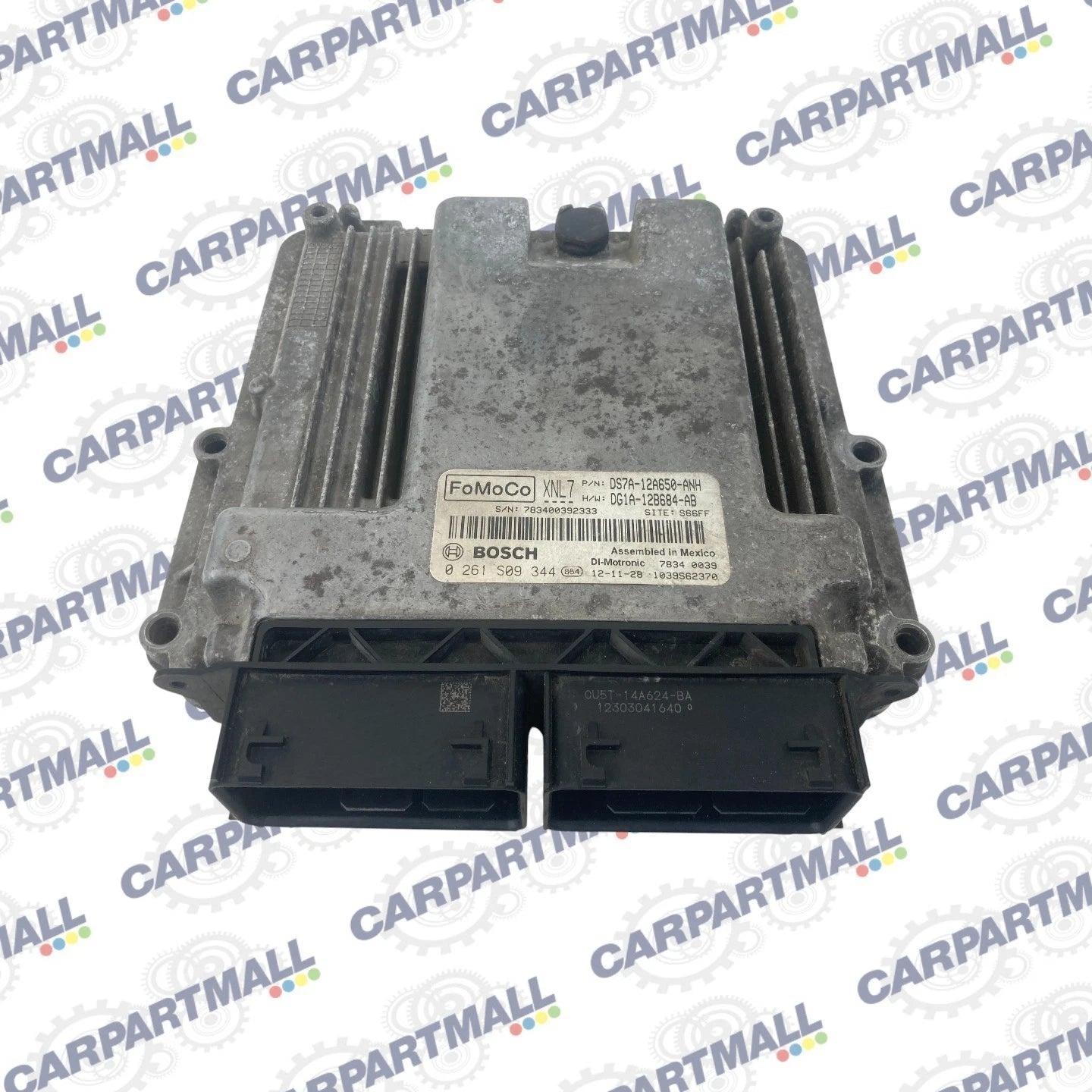 2013 FORD FUSION 1.6L AT ENGINE COMPUTER CONTROL ECU ECM CU5T-14A624-BA OEM