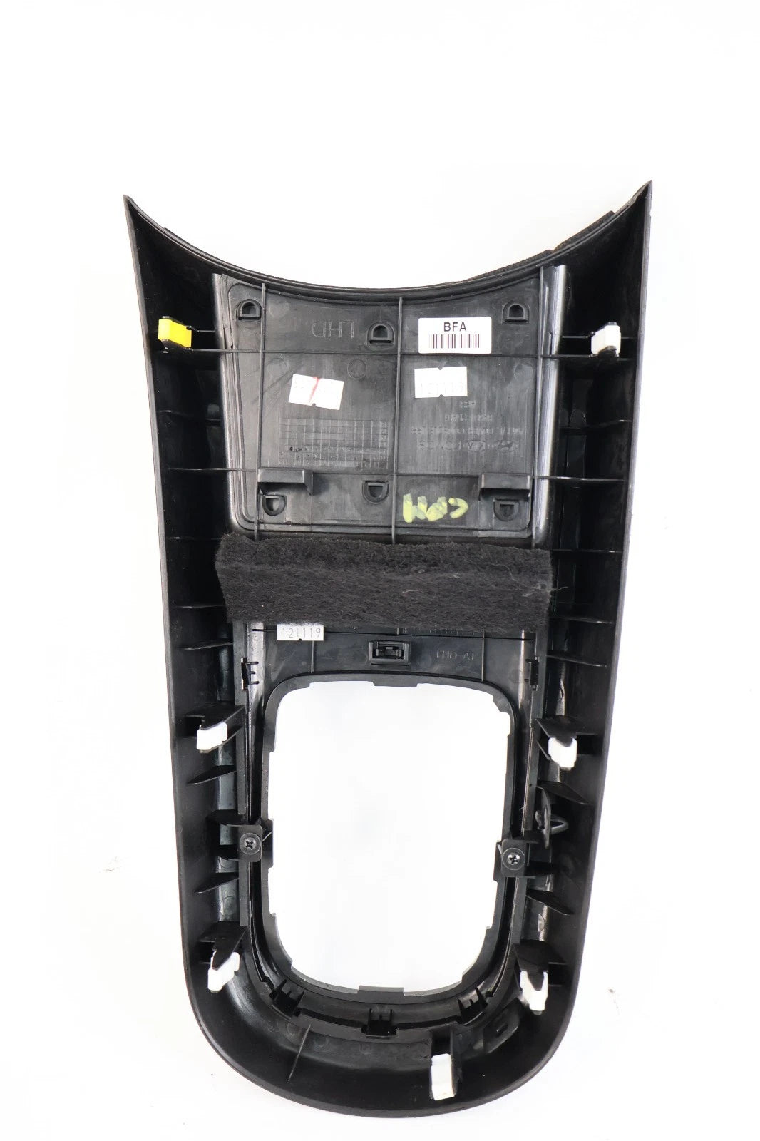 2012 2013 KIA SOUL CENTER CONSOLE SHIFT SHIFTER SURROUND BEZEL 84651-2KA01 OEM