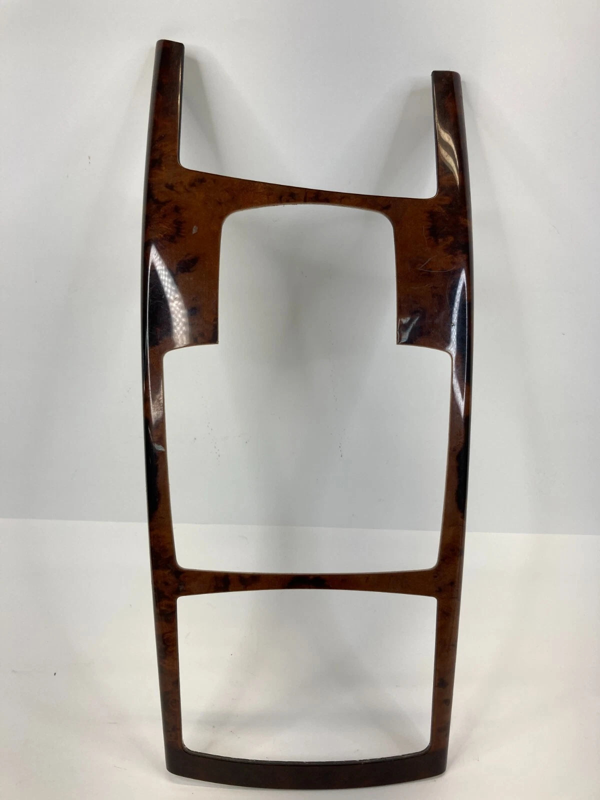 05-11 A6 QUATTRO CENTER CONSOLE GEAR SHIFTER FRAME TRIM BEZEL WOODGRAIN 31173825