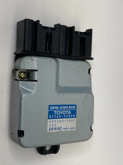 1999-2003 LEXUS RX300 HVAC BLOWER MOTOR CONTROL MODULE RESISTOR OEM 87165-22050