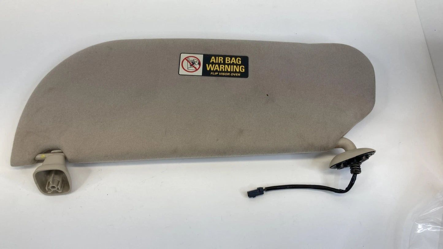 1998-2002 LINCOLN TOWN CAR RIGHT SIDE SUNVISOR SUN VISOR SHADE LIGHT MIRROR OEM