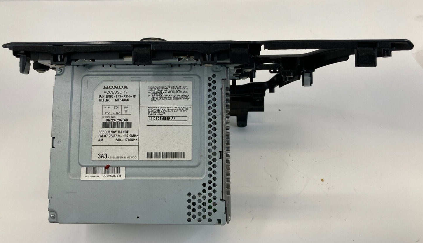 13-15 Honda Civic SEDAN Radio AM/FM Single CD Player 39100-TR3-A314-M1 OEM