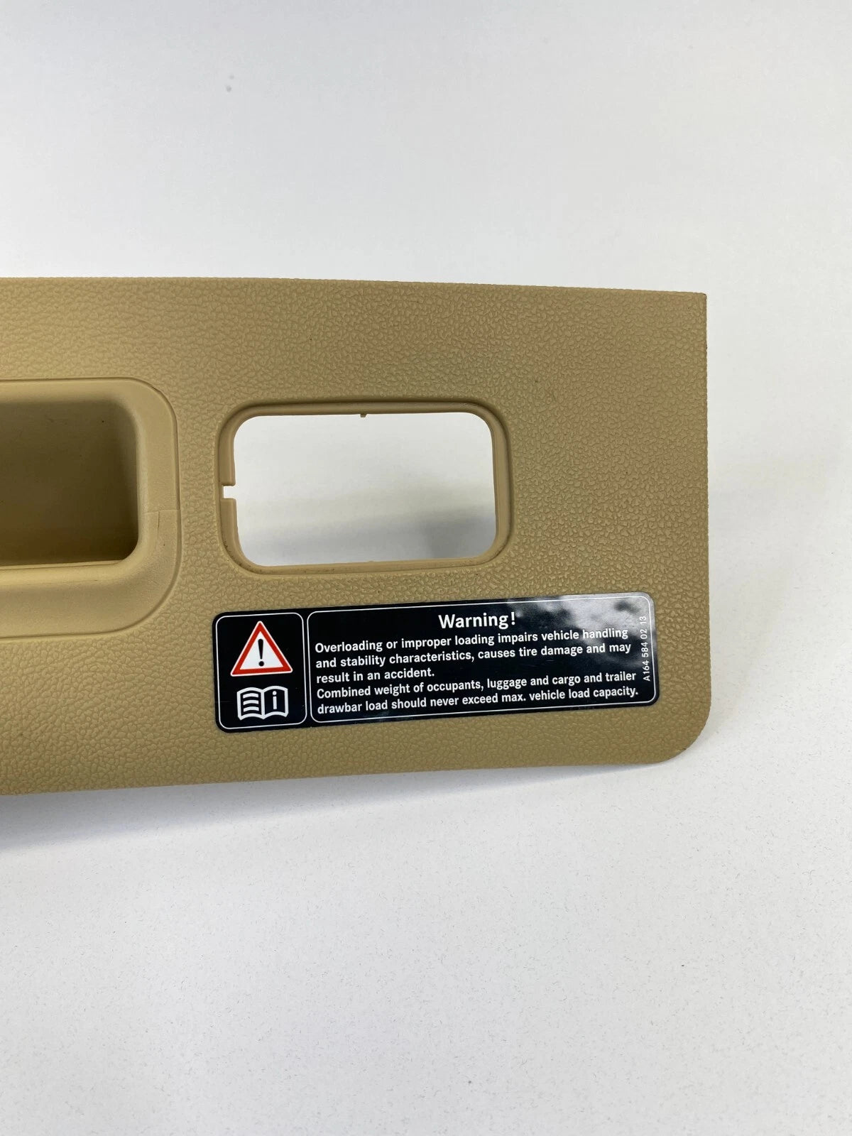 2006-2012 MERCEDES-BENZ R350 REAR TRUNK LOWER COVER SILL TRIM A2517470087 OEM