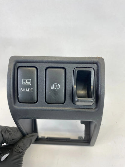 2006-2013 LEXUS IS250 DASH HEADLIGHT WASHER & REAR SHADE CONTROL SWITCH W/ BEZEL