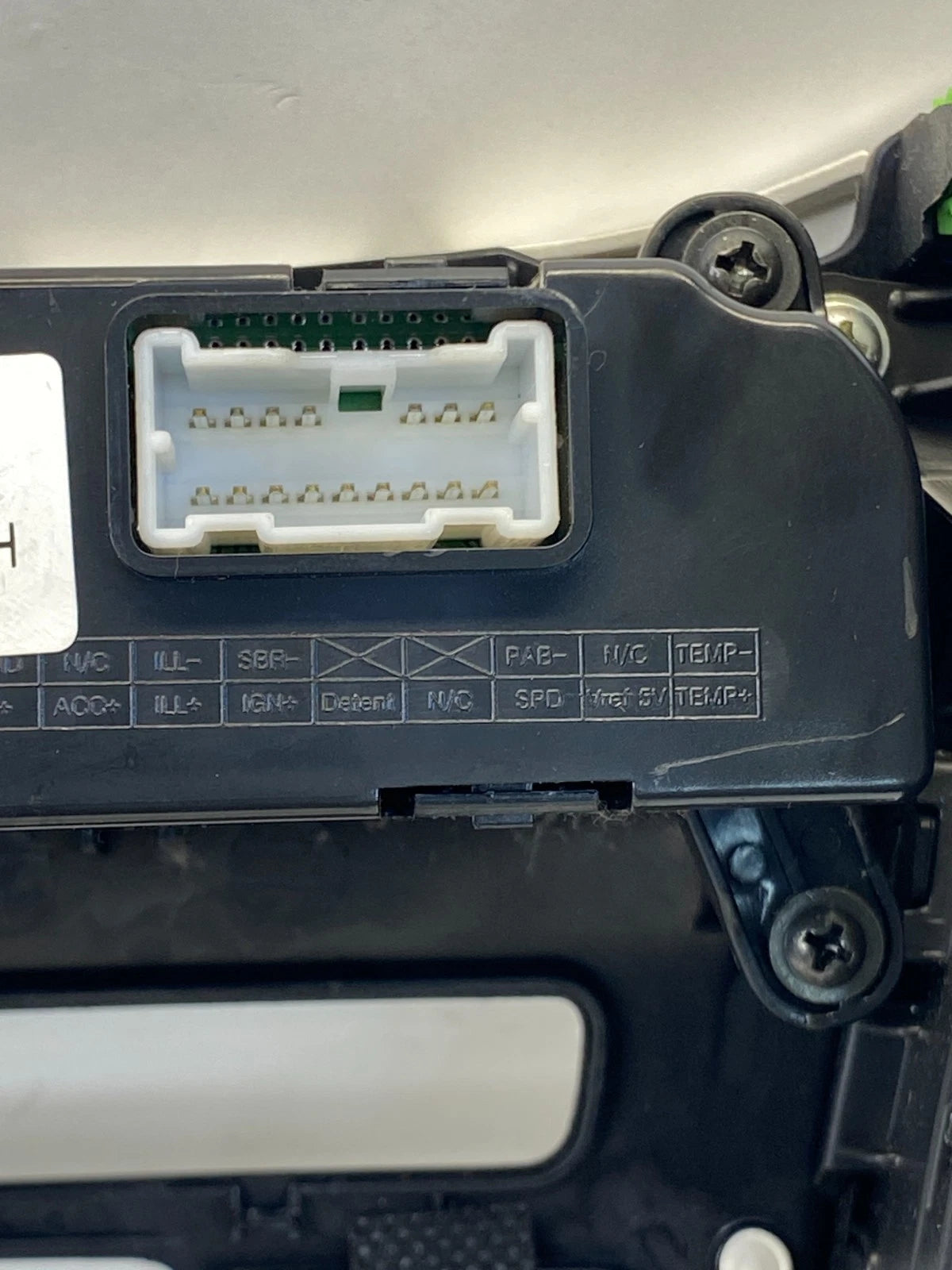 2011-2014 HYUNDAI SONATA DASH RADIO BEZEL CLIMATE CONTROL CLOCK 97250-3Q000 OEM