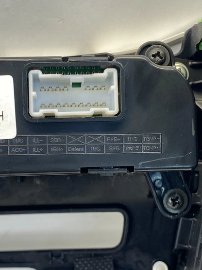 2011-2014 HYUNDAI SONATA DASH RADIO BEZEL CLIMATE CONTROL CLOCK 97250-3Q000 OEM
