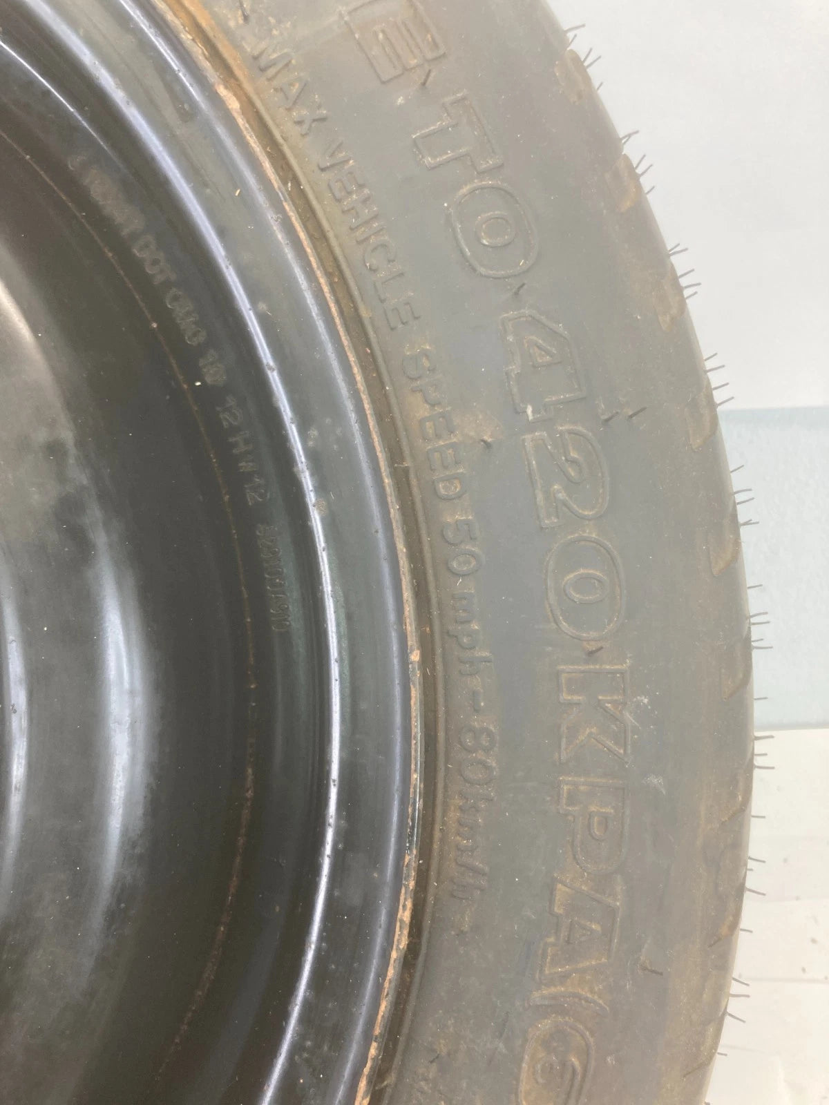 2006-2014 HYUNDAI SONATA EMERGENCY SPARE TIRE WHEEL COMPACT DONUT T125/80D16 97M
