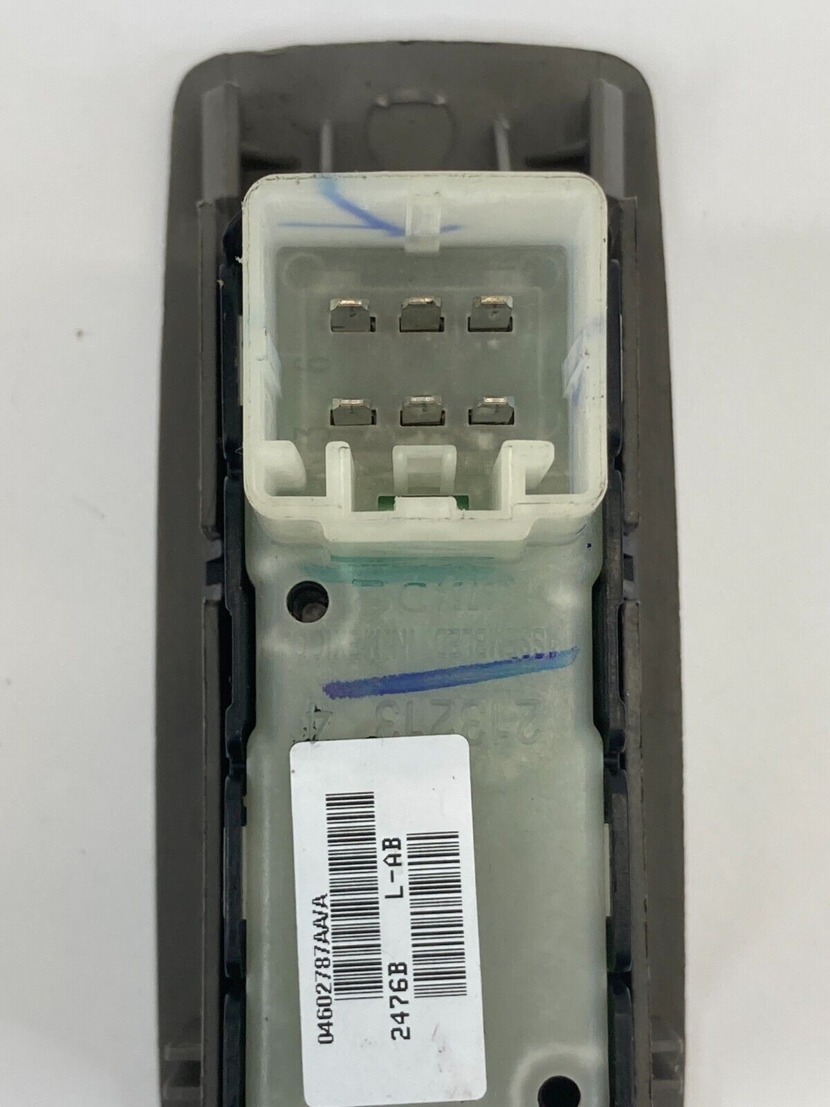 2007 07 Jeep Commander Rear Left Side Door Window Switch 04602787AA OEM