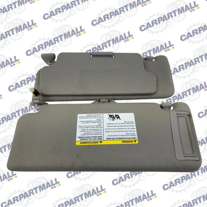 08-10 INFINITI QX56 04-12 NISSAN ARMADA TITAN W SUNROOF SUNVISOR SUN VISOR SET