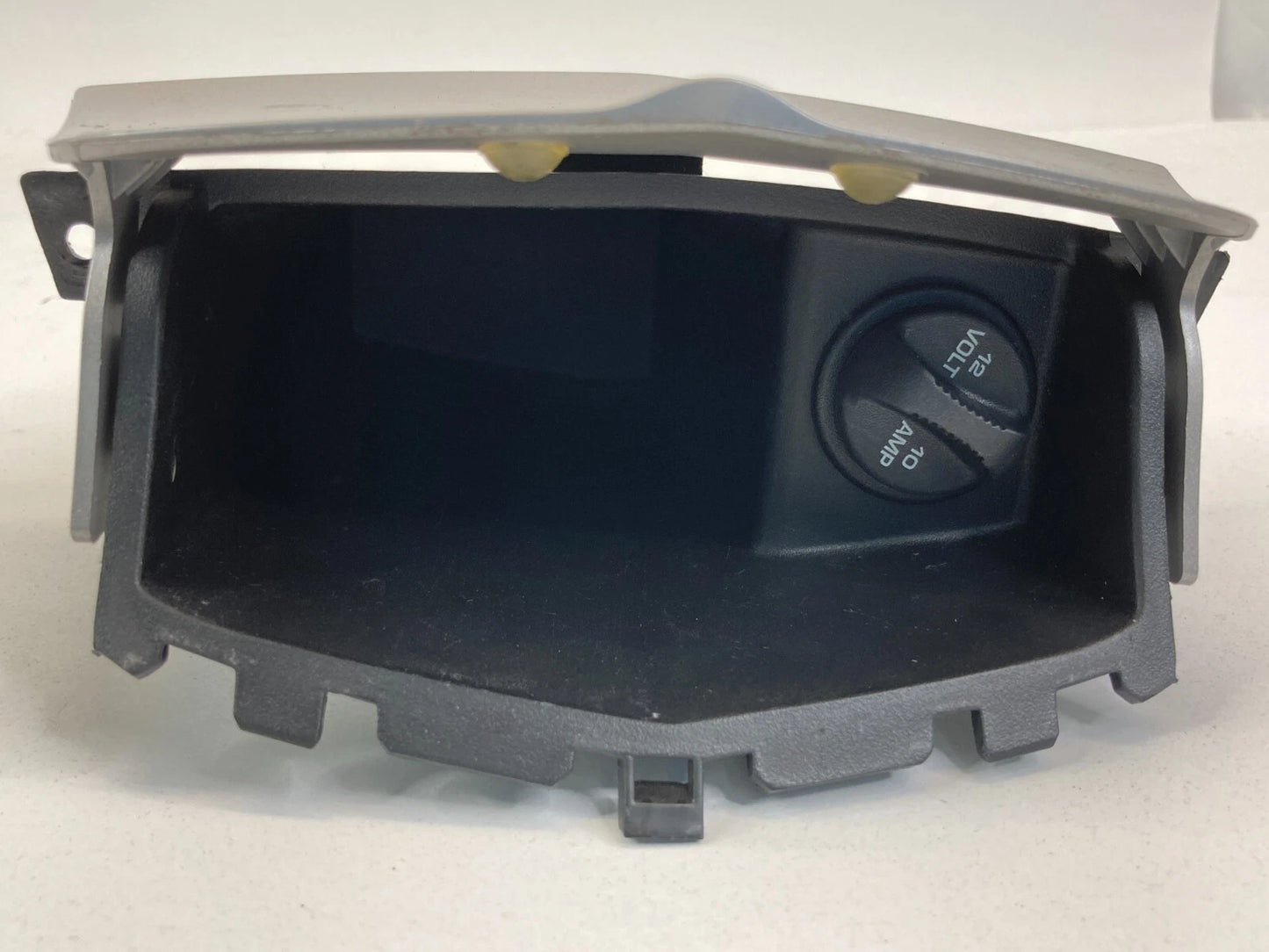 07 08 CHRYSLER SEBRING CENTER CONSOLE STORAGE POCKET W POWER OUTLET LIGHTER 12V