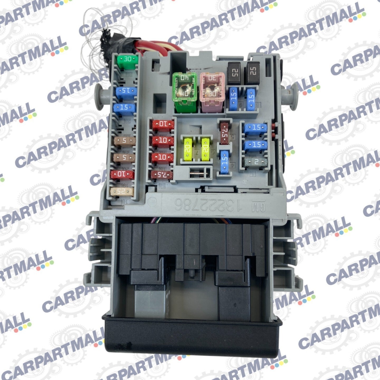 10-12 Buick LaCrosse 3.6L Instrument Panel Dash Cabin Interior Fuse Box 13222786