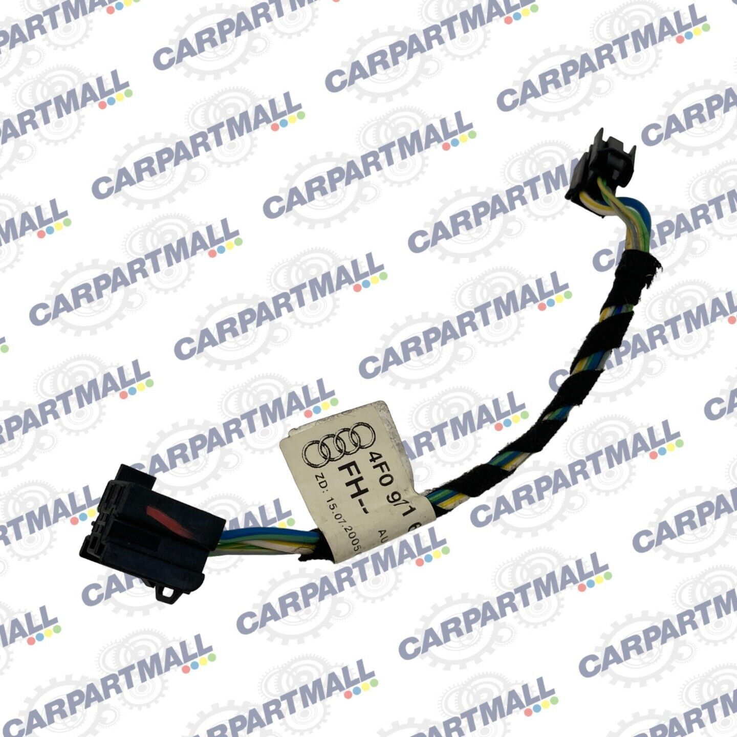 05-11 Audi A6 Quattro Front Right Power Window Motor Wire Harness 4F0-97-687 OEM