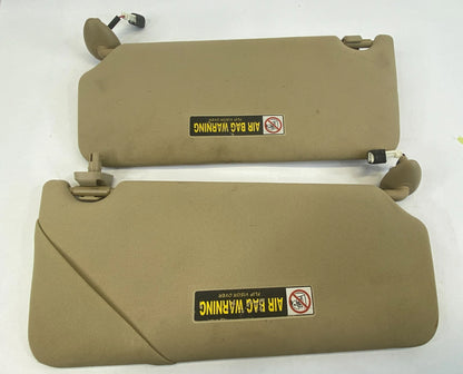 2008-2010 HONDA ACCORD DRIVER & PASSENGER SUN VISOR SUNVISOR SET LIGHTED