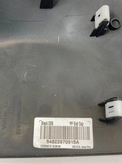 13-16 DODGE DART LEFT DRIVER SIDE DASH END CAP COVER BEZEL TRIM 1SV39TRMAAA13
