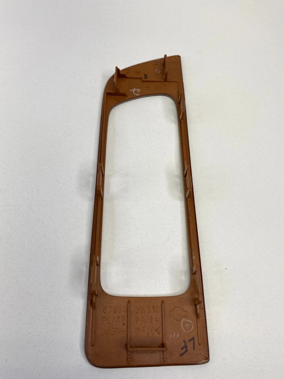 2003 INFINITI QX4 FRONT LEFT MASTER WINDOW SWITCH BEZEL COVER TRIM 80963-3W710