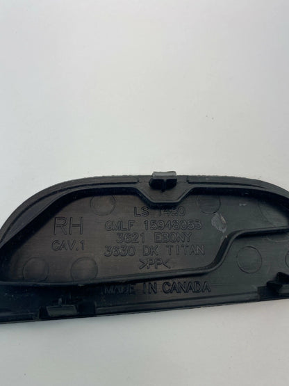 09-12 CHEVROLET TRAVERSE FRONT RIGHT DOOR TRIM PANEL ARMREST CAP COVER 15948053