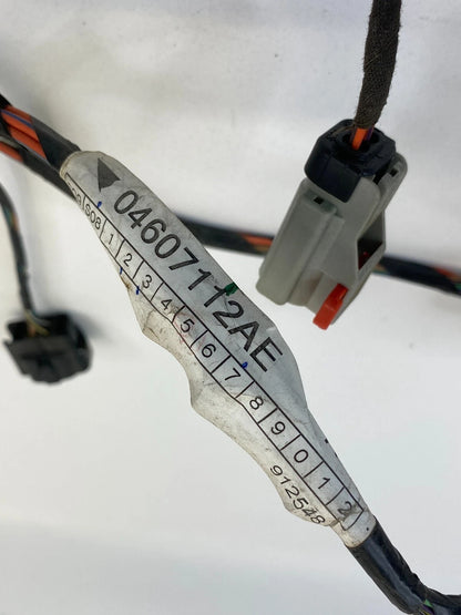 2006-2010 DODGE CHARGER REAR LEFT SIDE DOOR WIRE WIRING HARNESS 04607112AE OEM
