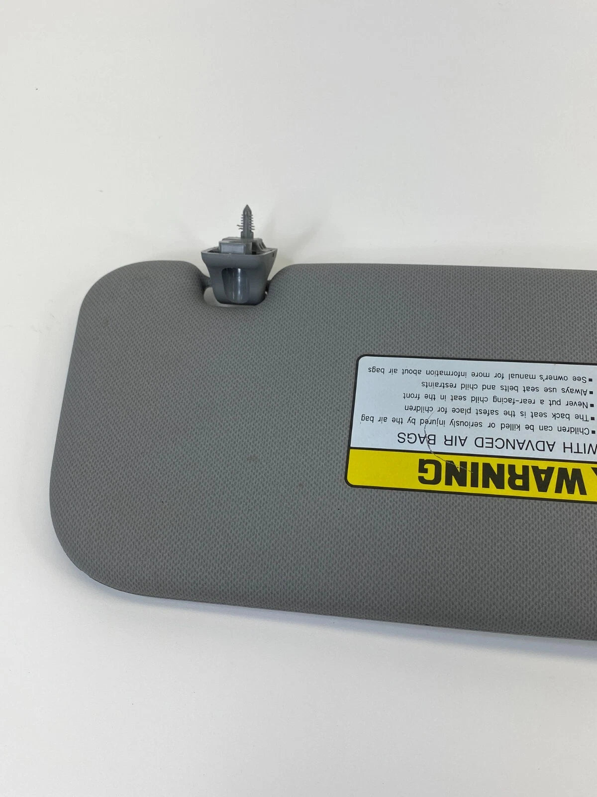 2014-2017 HYUNDAI ACCENT ROOF LEFT DRIVER SIDE SUNVISOR VANITY SHADE GRAY OEM