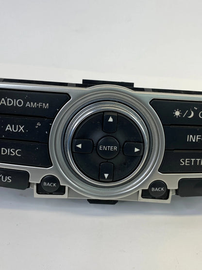 07 08 INFINITI G35 RADIO DISPLAY CONTROL PANEL W HAZARD OEM FACTORY 28395-JK60B