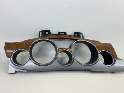 08-12 Buick Enclave Speedometer Instrument Cluster Woodgrain Bezel 25886029 OEM